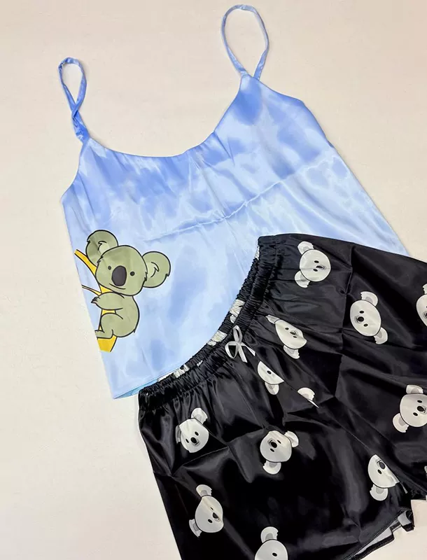 ست کراپ شورتک طرحدار مرجان ست کراپ شورتک طرحدار مرجان